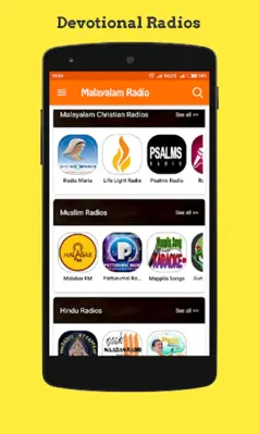 Malayalam Radio Online android App screenshot 2