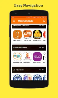 Malayalam Radio Online android App screenshot 5